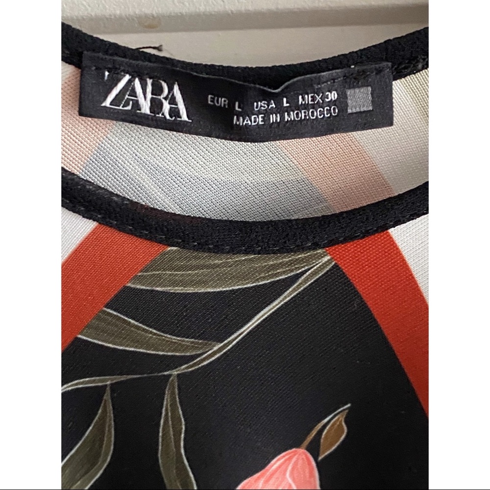 Zara flowy top in size large - Picture 4 of 6